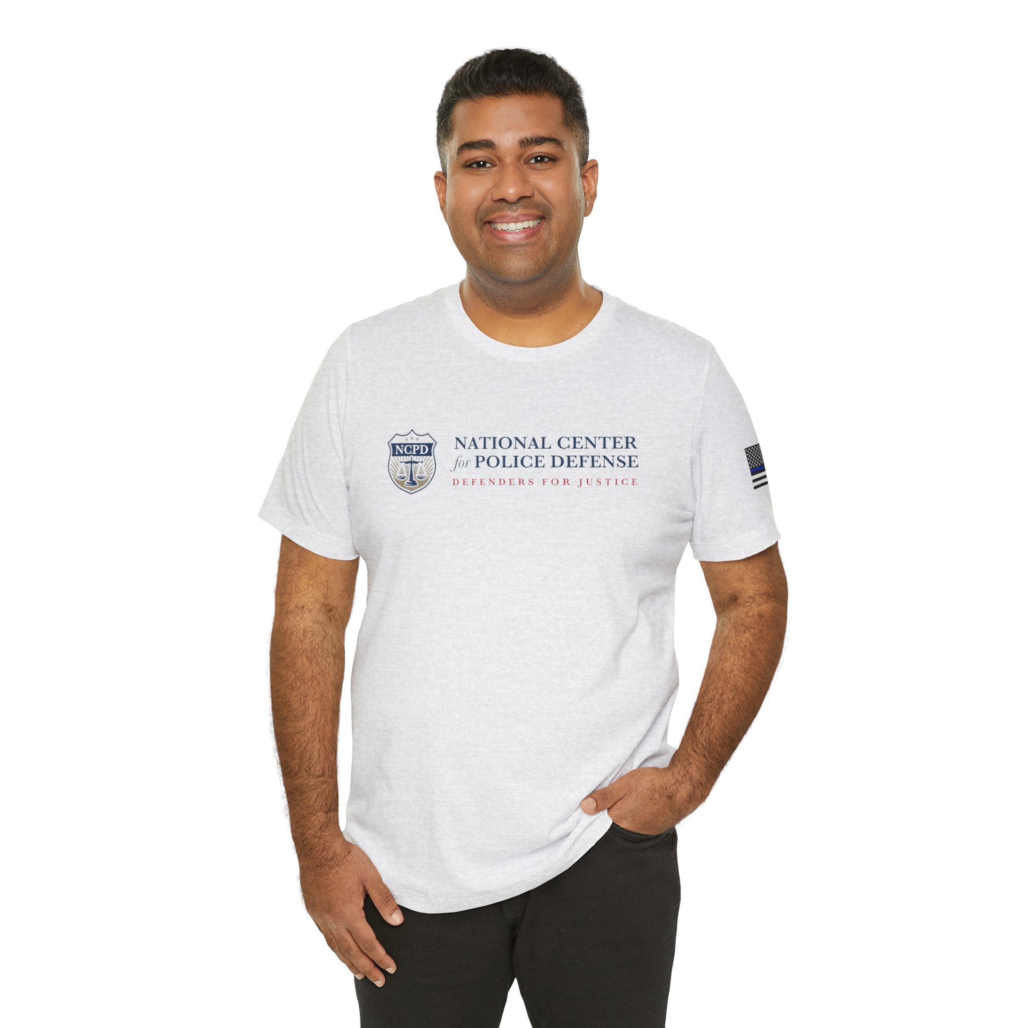 Police Defense Logo T‑Shirt — National Center for Police Defense Badge Tee