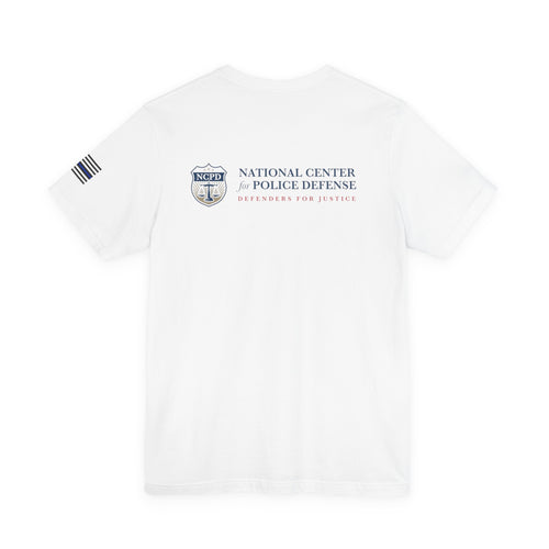National Center for Police Defense Badge T-Shirt