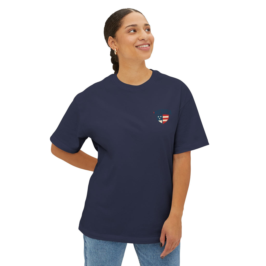 'Merica' Eagle American Flag Tee