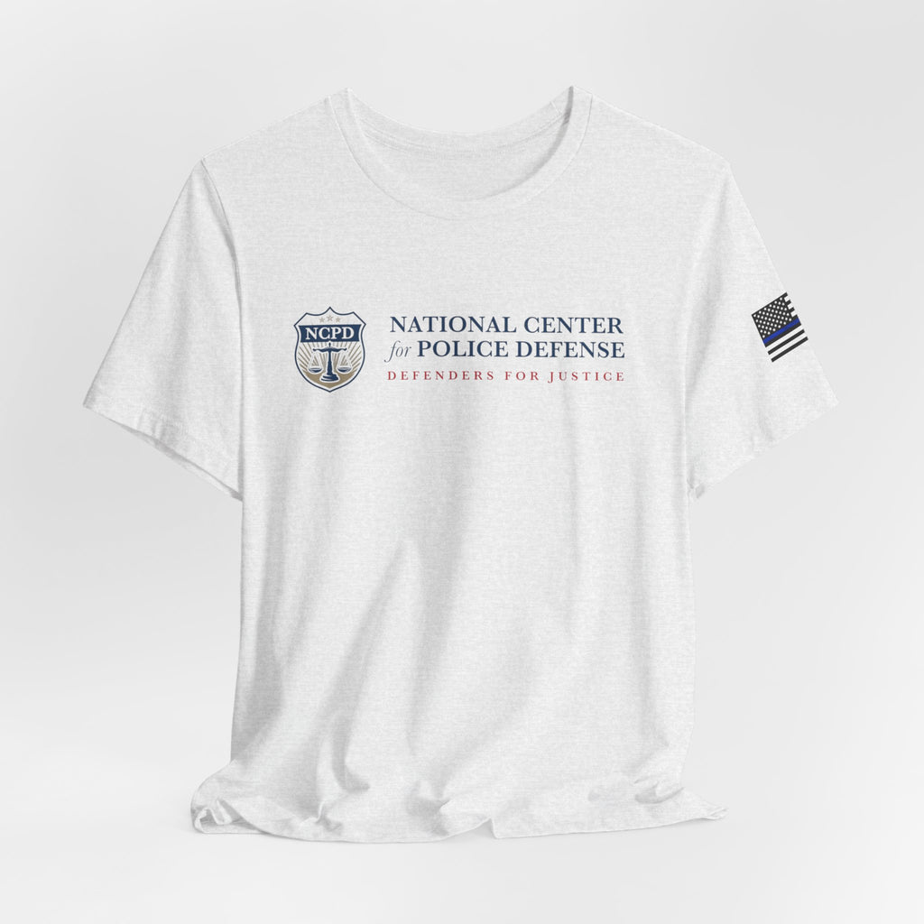 Police Defense Logo T‑Shirt — National Center for Police Defense Badge Tee
