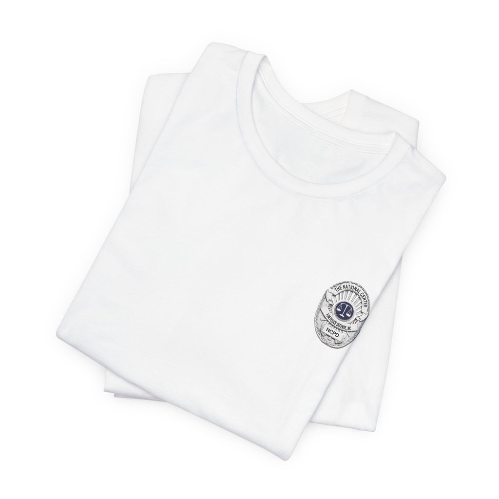National Center for Police Defense Badge T-Shirt