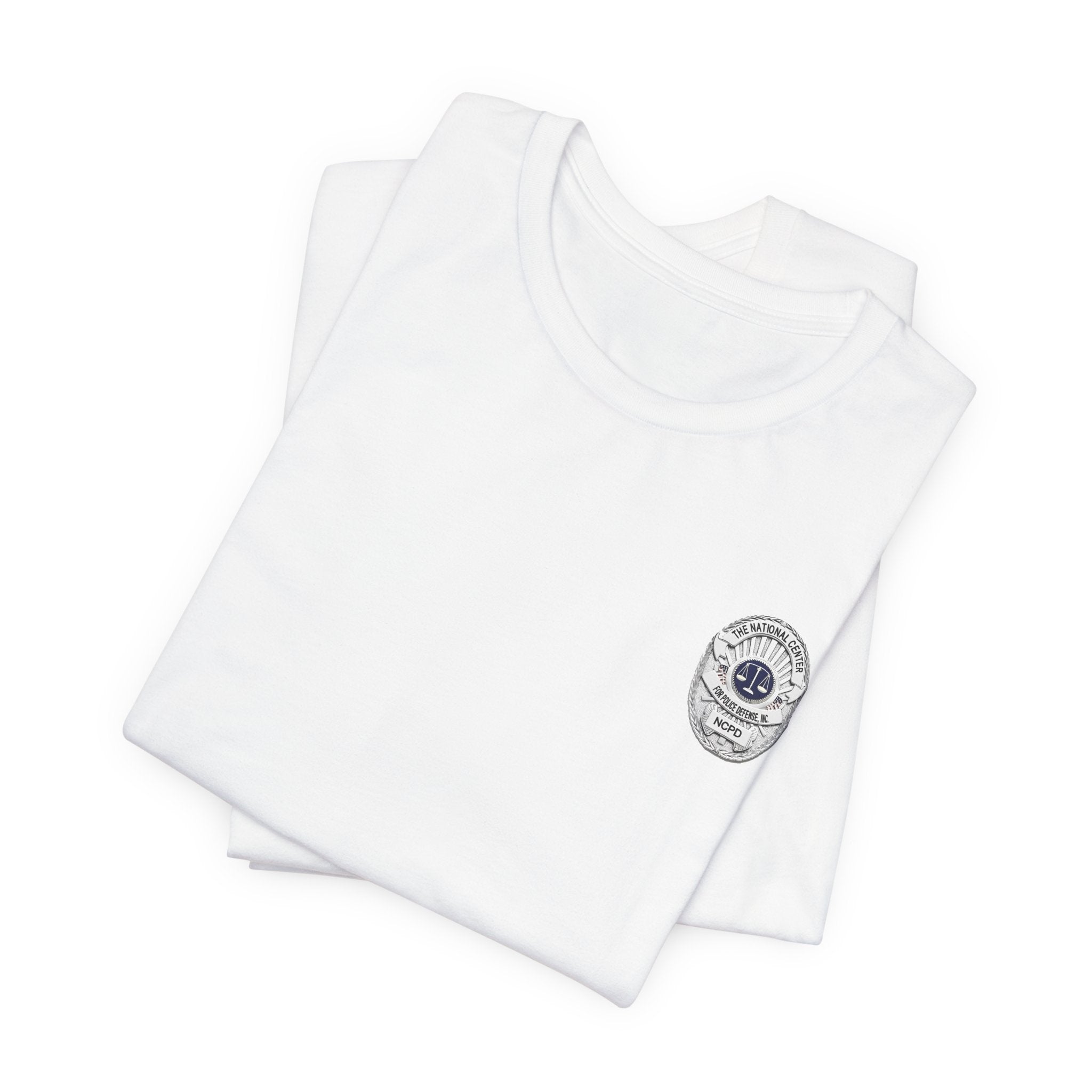 National Center for Police Defense Badge T-Shirt