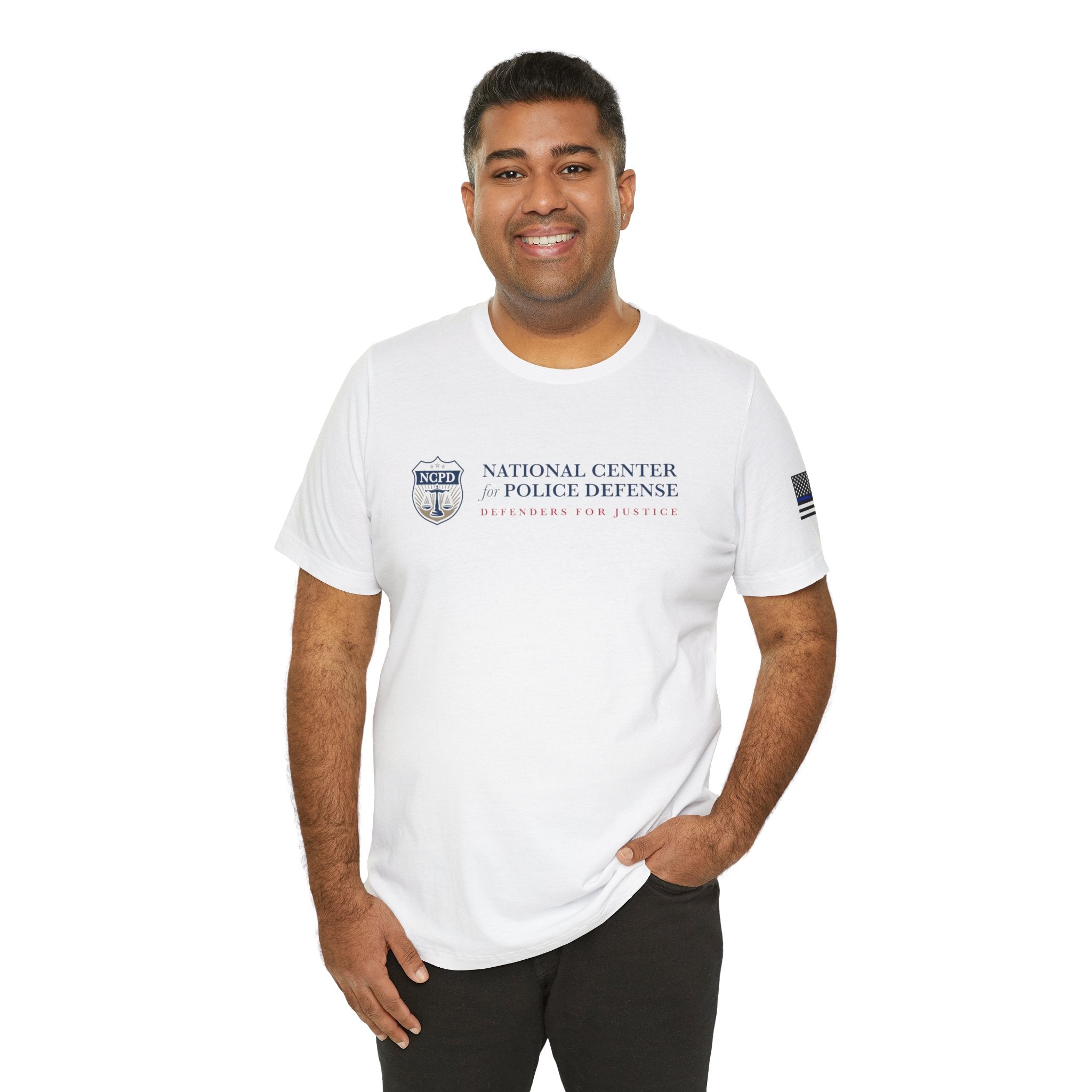 Police Defense Logo T‑Shirt — National Center for Police Defense Badge Tee