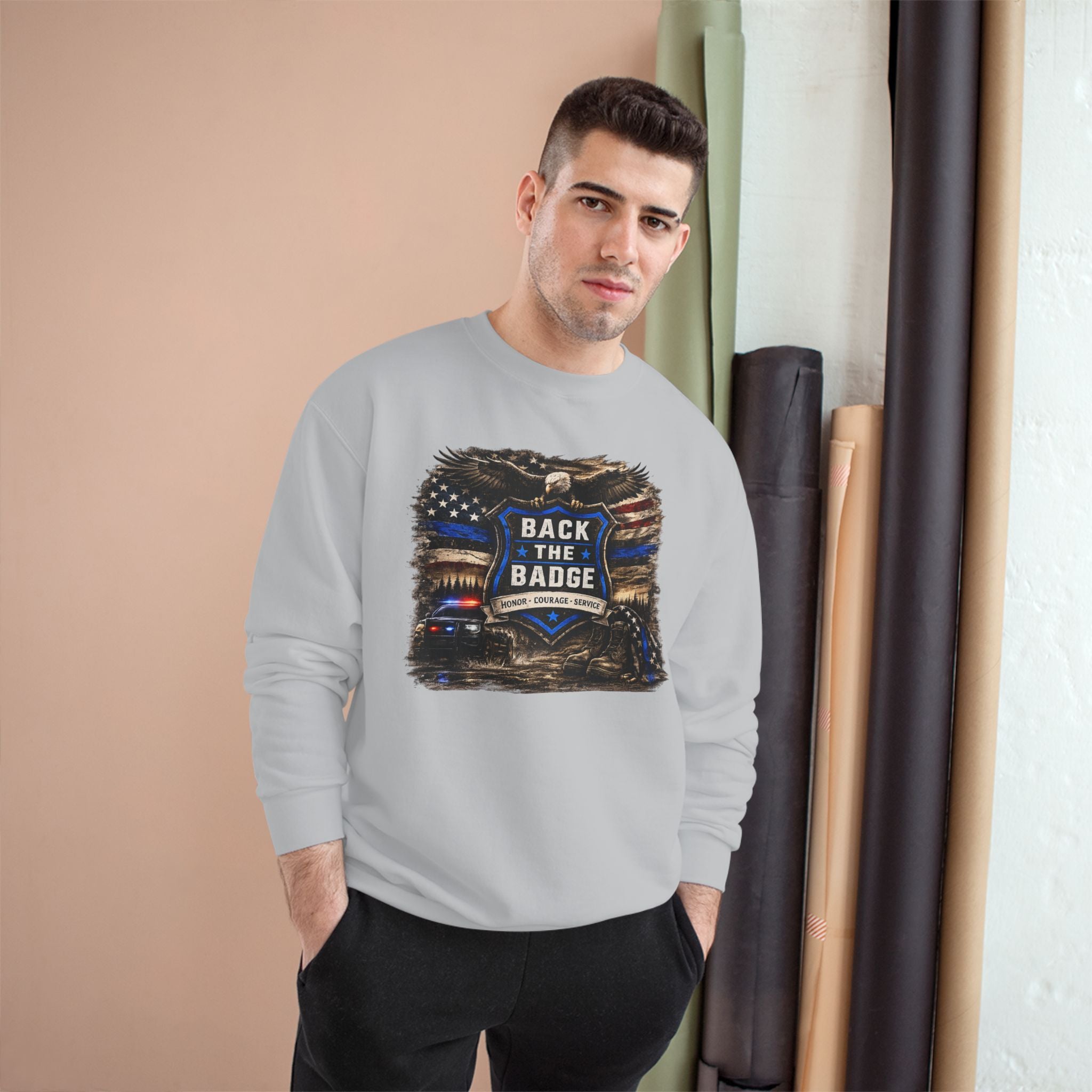 Back the Badge Sweatshirt